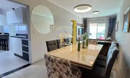 Apartamento 2 dormitórios sendo 1 suíte- guilhermina