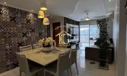 Apartamento semimobiliado de 2 quartos e 3 banheiros no bairro boqueirão.