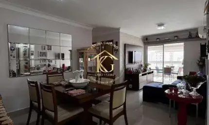 Apartamento boqueirão praia grande 2 dormitórios 2 suítes varanda envidraçada
