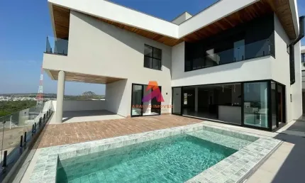 Casa com projeto contemporâneo à venda, Cond Reserva do Paratehy - SJ Campos/SP