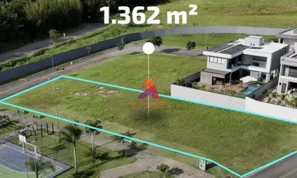 Terreno/lote a venda no colinas do pararehy | o maior lote do condomínio, plano