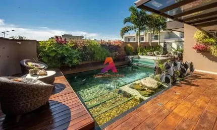 Casa em condomínio com 5 suítes à venda, 480 m² jardim do golfe - sj campos/sp