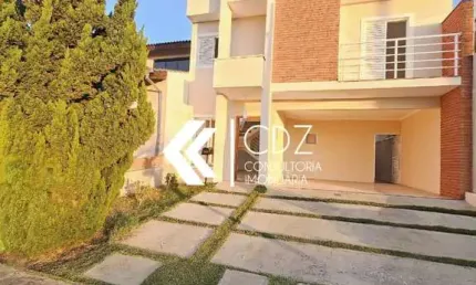 Casa em condomínio fechado com 3 quartos para alugar no jardim novo horizonte, sorocaba  por r$ 4.460