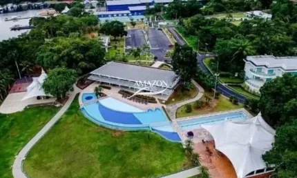 Terreno em condomínio fechado à venda na Avenida Frederico Baird, 2222, Ponta Negra, Manaus
