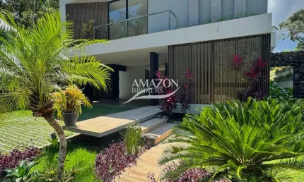 Casa em condomínio fechado com 5 quartos à venda na Avenida José Augusto Loureiro, 361, Ponta Negra, Manaus