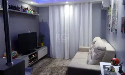 Apartamento para venda - 62.23m², 3 dormitórios, 1 vaga - cristal