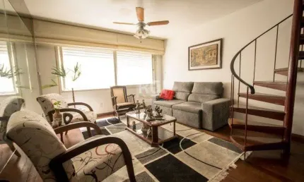 Cobertura para Venda - 237.88m², 3 dormitórios, sendo 1 suites, 2 vagas - Moinhos de Vento