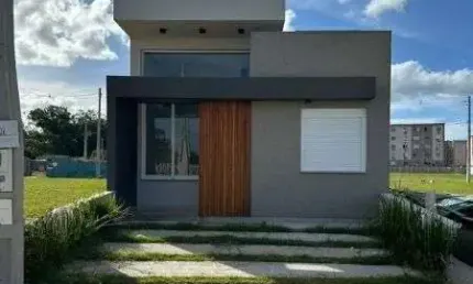 Casa nova no condomínio jardins do condado de 3 dormitórios e 2 vagas