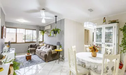 Apartamento de 03 dormitorios com suite, vaga de garagem e infraestrutura completa em porto alegre