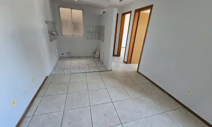 Apartamento térreo no bairro restinga - 2 dormitórios - 1 vaga de garagem - financiável