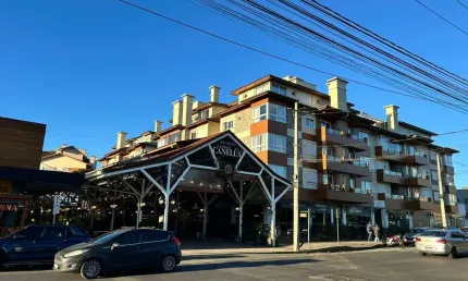 Lindo apto mobiliado 2 dorm suíte box duplo na rua coberta no coração de canela