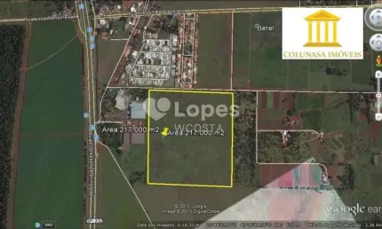 Área com 217.000 m², comercial para empreendimento, no bairro cascata, em paulínia - sp.