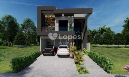Sobrado com 3 suítes, Residencial Terras da Estância