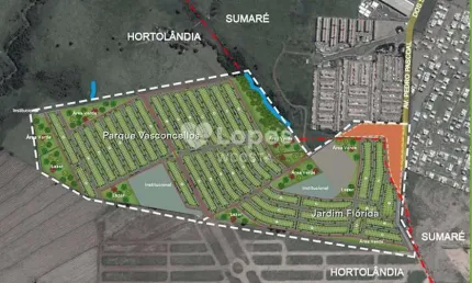 Terreno à venda no Jardim Florida, Hortolândia 