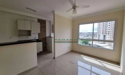 Apartamento com 1 dormitório para alugar, 37 m² por R$ 2.021,42/mês - Residencial Flórida - Ribeirão Preto/SP