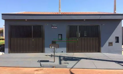 Casa com 2 dormitórios para alugar, 95 m² por R$ 1.460,00/mês - Jardim Aliança - Cravinhos/SP