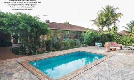 Chácara com 5 dormitórios à venda, 2400 m² por R$ 1.390.000,00 - Condomínio Balneário Recreativa - Ribeirão Preto/SP