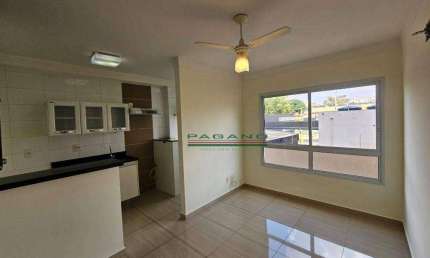 Apartamento com 1 dormitório para alugar, 37 m² por R$ 1.931,42/mês - Residencial Flórida - Ribeirão Preto/SP