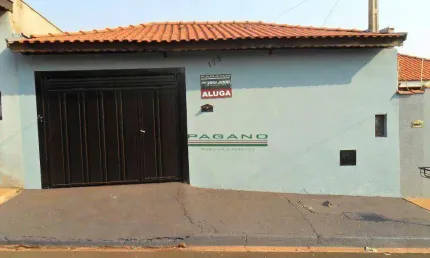 Casa com 2 dormitórios para alugar, 100 m² por R$ 1.500,00/mês - Jardim Santana - Cravinhos/SP