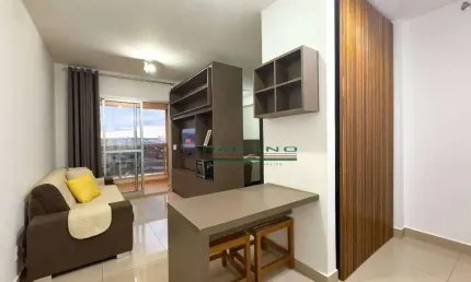 Apartamento com 1 dormitório para alugar, 56 m² por R$ 3.270,00/mês - Ribeirânia - Ribeirão Preto/SP
