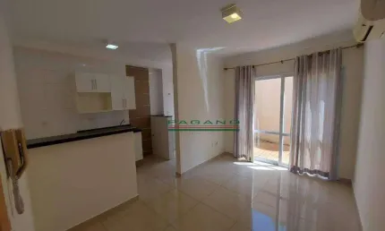 Apartamento com 1 dormitório para alugar, 36 m² por R$ 1.921,42/mês - Residencial Flórida - Ribeirão Preto/SP