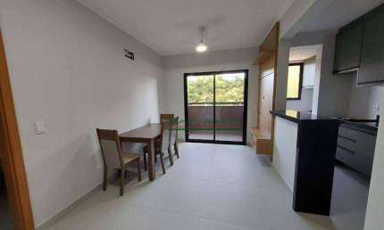 Apartamento com 1 dormitório, 44 m² - venda por R$ 310.000,00 ou aluguel por R$ 2.550,36/mês - Jardim Recreio - Ribeirão Preto/SP