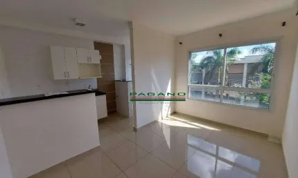 Apartamento com 1 dormitório para alugar, 37 m² por R$ 2.121,42/mês - Residencial Flórida - Ribeirão Preto/SP