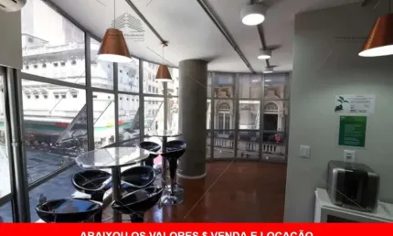 Excelente conjunto comercial com 330 m2 a venda no centro de São Paulo, Rua José Bonifacio, mobiliado, pronto para trabalhar.