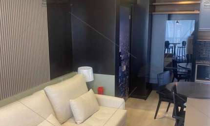 Apartamento studio novo, decorado, 35 m², 1 dormitório, sacada, ar condicionado, próximo a Av Paulista, Nex One Belas Artes