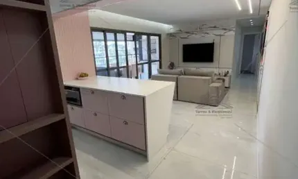 Apartamento de Alto padrão na Vila Independência, São Paulo-SP: 3 quartos, 3 suítes, 4 banheiros, 2 vagas, 121m²