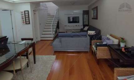 Sobrado a venda de 118 m² no Saúde, 4 dormitórios, 4 suítes, 5 banheiros, lavanderia, área de serviço, varanda, ar condicionado, mobiliado, 3 vagas