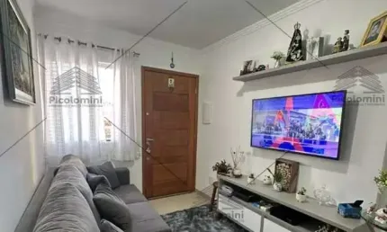 Apartamento a venda de 49 m² na Vila Carrão, 2 dormitórios, 1 banheiro, lavanderia, área de serviço, móveis planejados, mobiliado