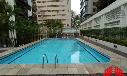 Flat Jardim Paulista metrô Brigadeiro,  com 43 metros, 1 quarto, sala 2 ambientes, Varanda, cozinha americana, 1 banheiro, piscina, academia e mais