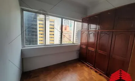 consolação, apartamento estudio, 32 m, reformado, quarto, sala, cozinha americana,  banheiro, armários