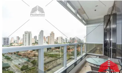 Sala comercial para alugar no Morumbi, perto do metrô, 406 m², varanda, mobiliado com 60 estações de trabalho, 2 salas de reunião.