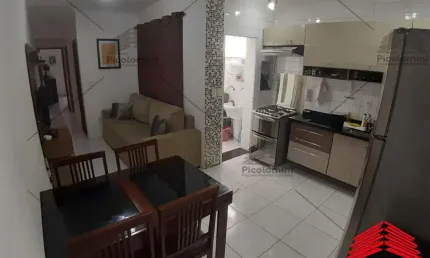 Apartamento 57m2 na Vila Camilópolis, 2 dormitórios, com área de serviço coberta, vaga de garagem livre, condomínio de valor baixo!