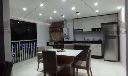 Apartamento Brás com 1 quarto, sala ampliada, segundo quarto reversível, sacada, 1 banheiro. espaço gourmet, brinquedoteca e mais