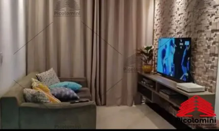 Apartamento Vila Alpina Mobiliado com 2 quartos, sala 2 ambientes, 1 banheiro, 1 vaga, academia, espaço mulher, area gourmet e muito mais