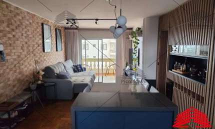 Apartamento Vila Regente Feijó Com 98 metros, 3 quartos, 1 suíte, sala com sacada, móveis planejados, 3 banheiros, 1 vaga, piscina, academia e mais