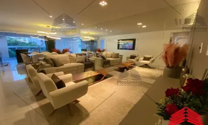 Apartamento Alto Padrão com lazer completo a venda em Santos, 300 m², 4 dormitórios, 1 suíte, 4 banheiros, moveis planejados, 2 vagas de garagem
