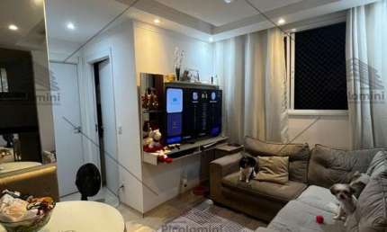 Apartamento a venda na Mooca de 40 m², 2 dormitórios, 1 banheiro, lavanderia, área de serviço, moveis planejados, mobiliado
