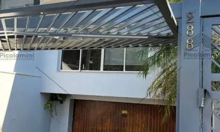 Casa assobradada para locação no Anália Franco a 50 metros  do parque Ceret, com 220 m², 6 salas com ar condicionado, 5 banheiros, 7 vagas, recepção