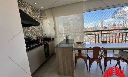 Apartamento à venda em São Paulo-SP, Quarta Parada: 2 quartos, 1 suíte, sala, 2 banheiros, 1 vaga, 71m². com varanda gourmet, Oportunidade única!