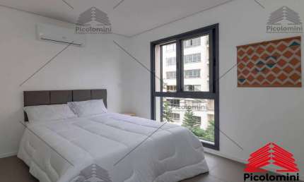 Apartamento à venda em Higienópolis, São Paulo-SP: 1 quarto, 1 banheiro, 24,16m² de área  Semi Mobiliado
