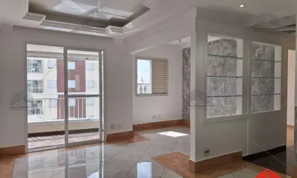 Apartamento à Venda no Tatuapé, São Paulo-SP, de 72m²: 2 quartos, 1 suíte, 2 vagas de garagem e andar alto.
