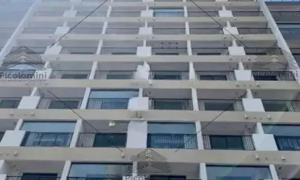 Apartamento à venda no Centro Em frente o metrô Luz, 30 metros, 1 quarto,  sala com cozinha e sacada, 1 banheiro, 1 vaga, piscina, salão festas e mais