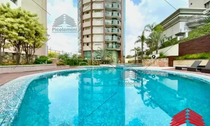 Apartamento à venda, 293 m², Anália Franco, 04 quartos,02 suítes, 04 salas,ampla sacada, ar condicionado,cozinha mobiliada,05 vagas com depósito.