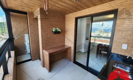Apartamento, Porteira Fechada, área de lazer completa, Canto do Forte, varanda gourmet, Espaço Gourmet 1 Espaço Gourmet 2,Playground,Espaço Kid
