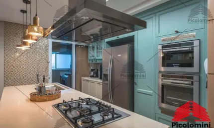 Apartamento de Luxo no Pari: 1 quarto, 1 suíte, 2 banheiros, 2 vagas de garagem -