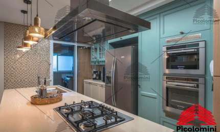 Apartamento de Luxo no Pari: 1 quarto, 1 suíte, 2 banheiros, 2 vagas de garagem -